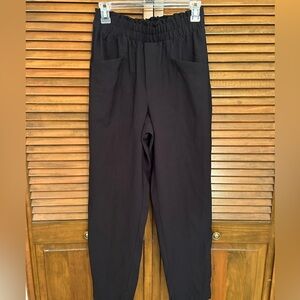 a new day Black Jogger Pants with Elastic Waist Size S